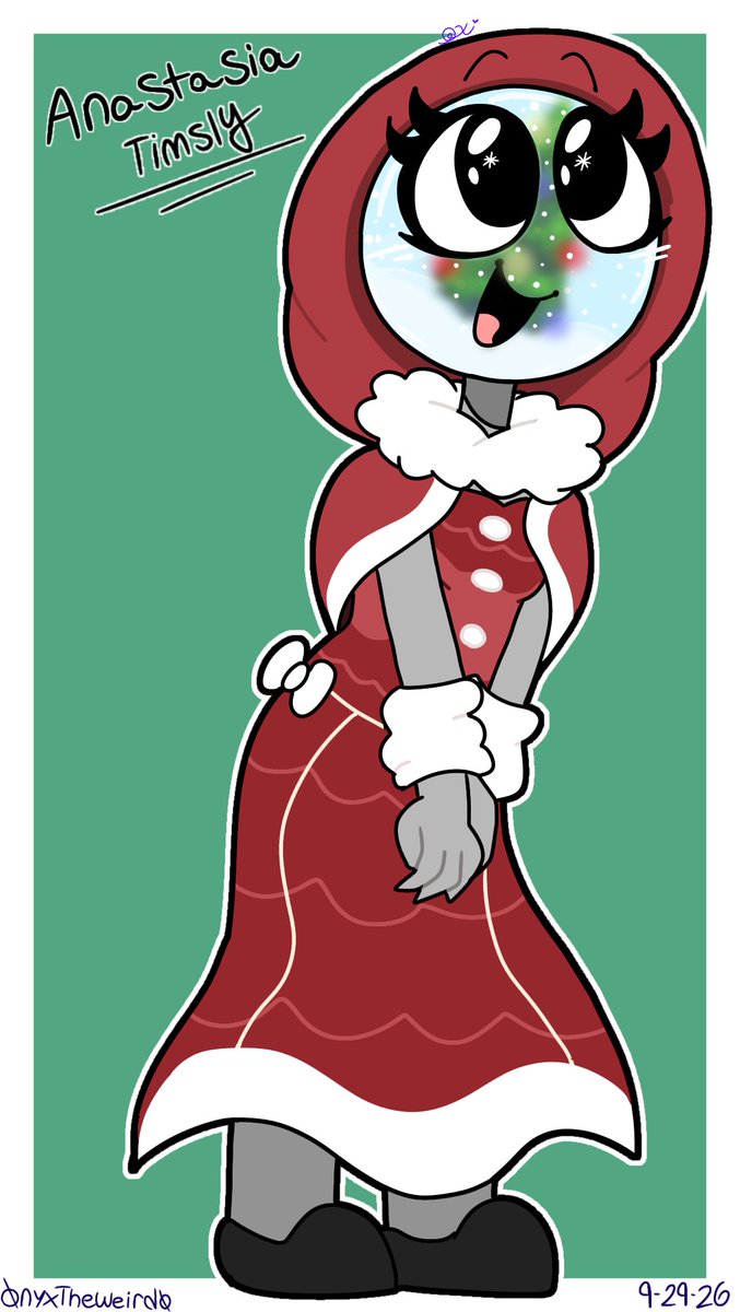 OnyxTheDrawer's tweet photo. Opal and Vanity's daughter reveal!! PRISTINE SNOWGLOBE!!!

#Anastasia #season3au #nextgenau #dandysworldoc #dandysworldau https://t.co/tFNQtrO5BK