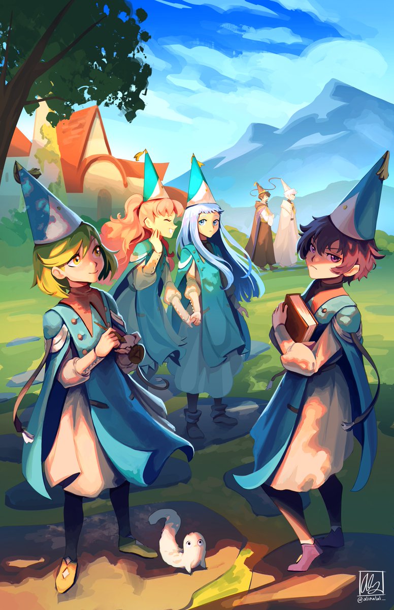 alinalal_'s tweet photo. witch hat atelier https://t.co/skdtHjqXHf