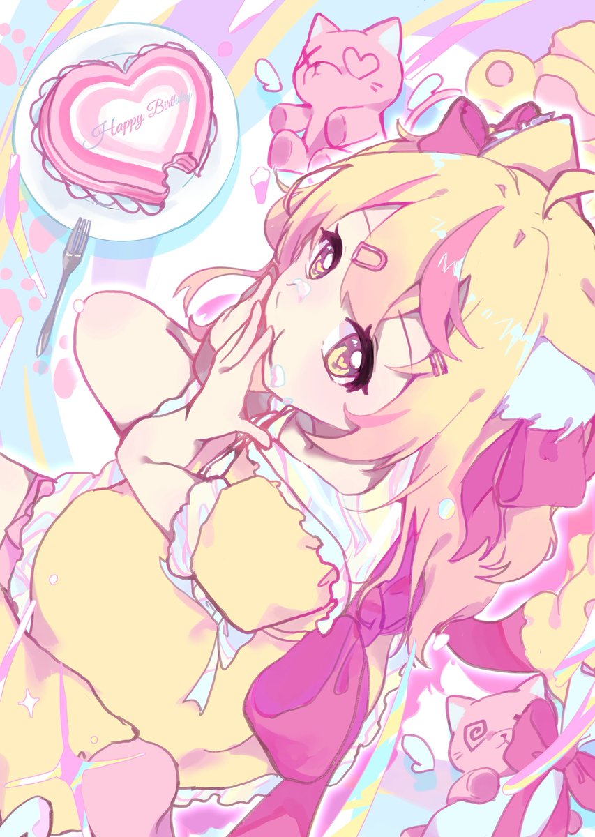 syaabettooo's tweet photo. - ̗̀ ✧ ʜᴀᴘᴘʏ ʙɪʀᴛʜᴅᴀʏ ✧  ̖́-
 #ぴーちゃんたんじょうび  #ぴーまるあーと
 #P丸様誕生日2026 #P丸様生誕祭2026 https://t.co/464kNRhHBm