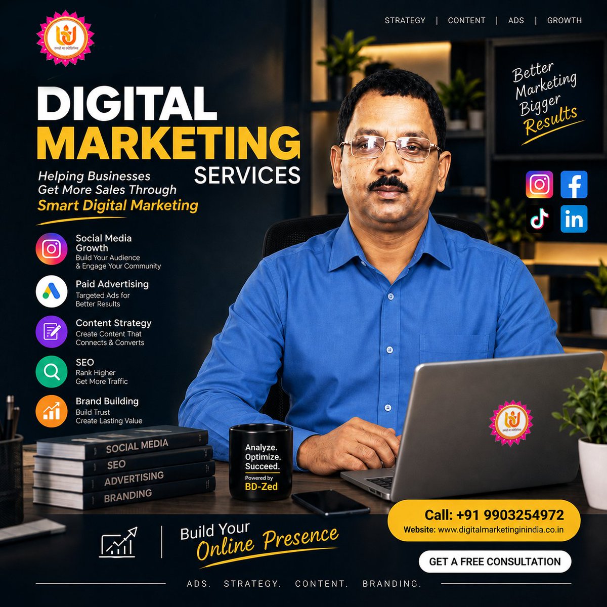 bdzed's tweet photo. 📈 #𝗗𝗜𝗚𝗜𝗧𝗔𝗟𝗠𝗔𝗥𝗞𝗘𝗧𝗜𝗡𝗚 𝗧𝗛𝗔𝗧 𝗗𝗥𝗜𝗩𝗘𝗦 𝗥𝗘𝗔𝗟 𝗚𝗥𝗢𝗪𝗧𝗛! #SEO #smm #GoogleAds #PPC #ContentMarketing #EmailMarketing #BusinessGrowth #LeadGeneration #BrandBuilding #OnlineMarketing #MarketingAgency #DigitalSuccess #SmallBusiness #KolkataBusiness https://t.co/k7iabNIINM