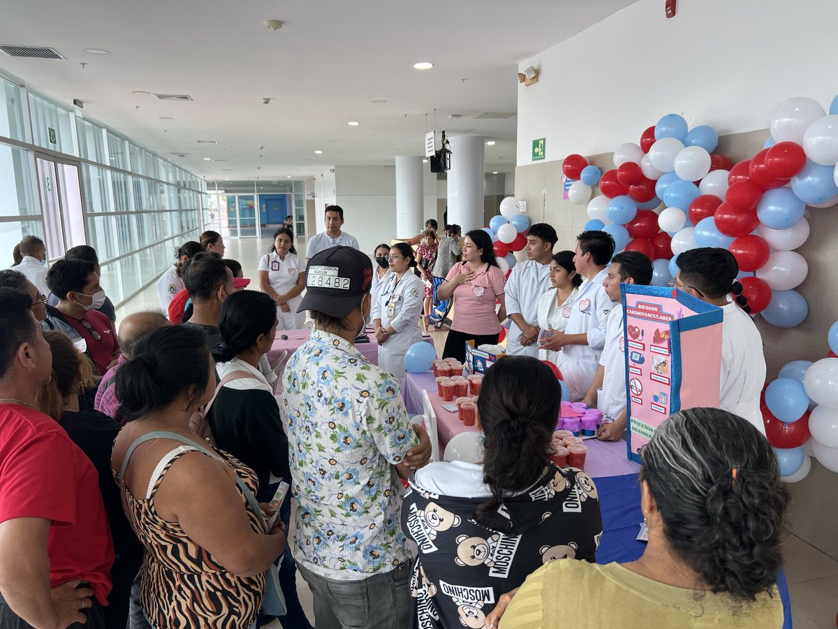 HEP_DPSM's tweet photo. ❤️🫀 En el marco de la conmemoración del Día Mundial del Corazón, los internos rotativos de la carrera de Enfermería de la Universidad Estatal del Sur de Manabí (UNESUM), junto con los tutores institucionales del @HEP_DPSM  desarrollaron una jornada educativa y participativa 🏥❤️ https://t.co/3EfUh84nuD