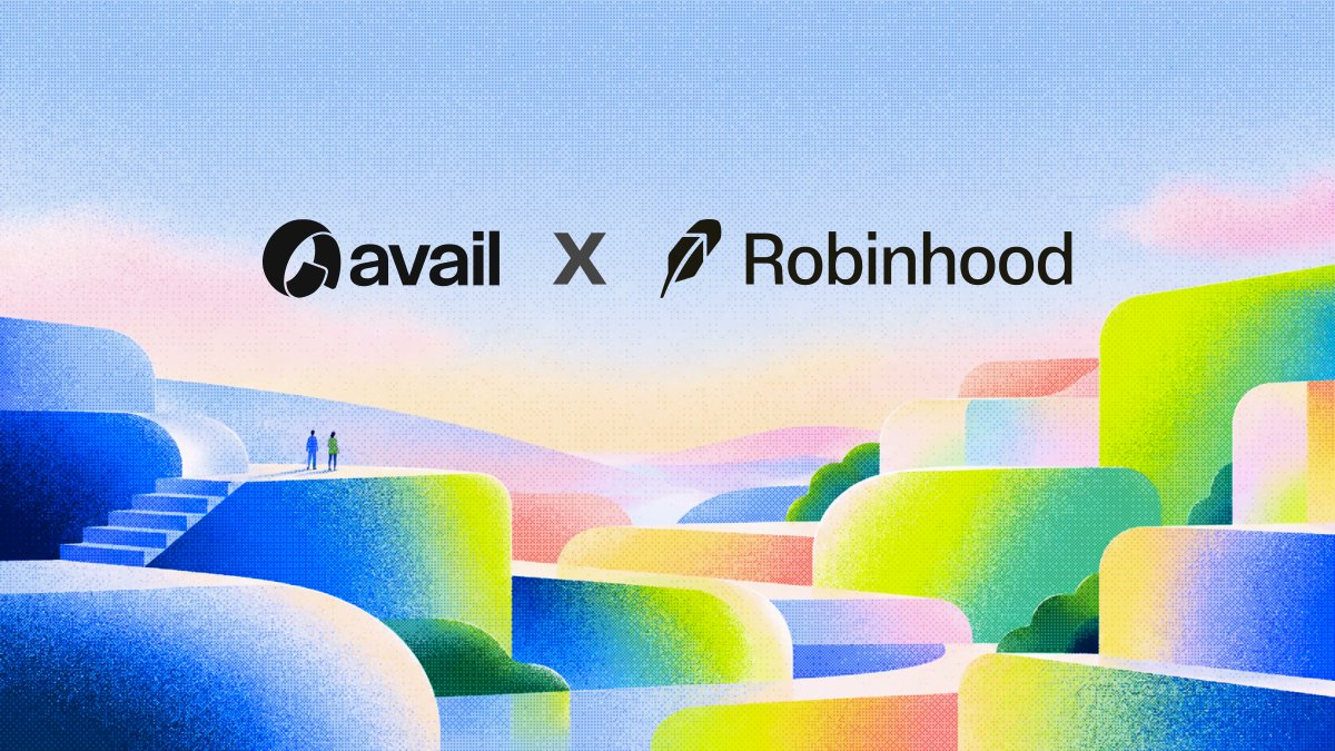AvailProject's tweet photo. Robinhood Chain is now supported across Avail Nexus, Widgets, and FastBridge.

Builders can reach users and liquidity across chains with one integration. Users can access apps on Robinhood Chain without manually bridging or swapping.

Build on @RobinhoodCrypto. Reach everywhere. https://t.co/oAaRq0hk68