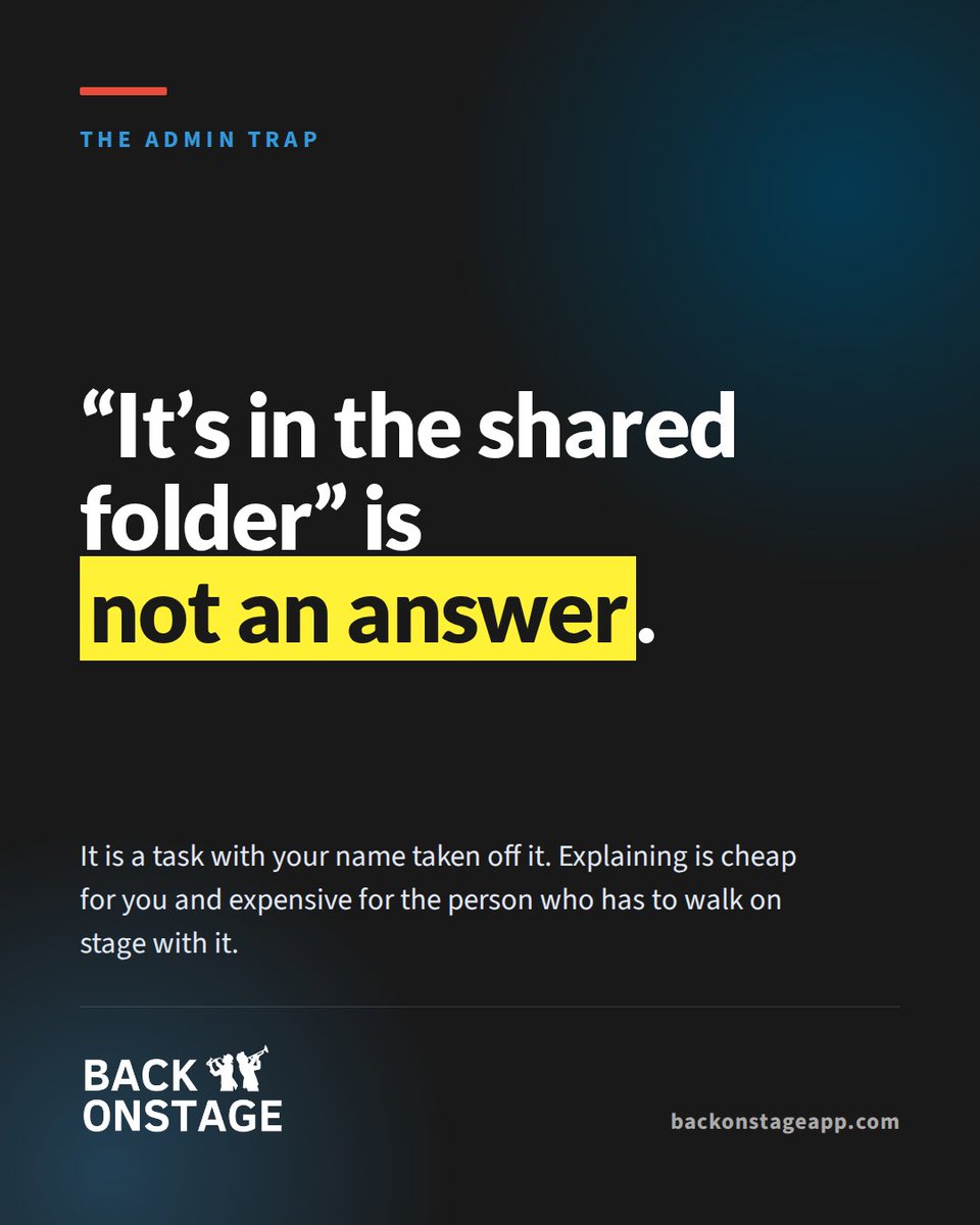 BackOnStageApp tweet picture