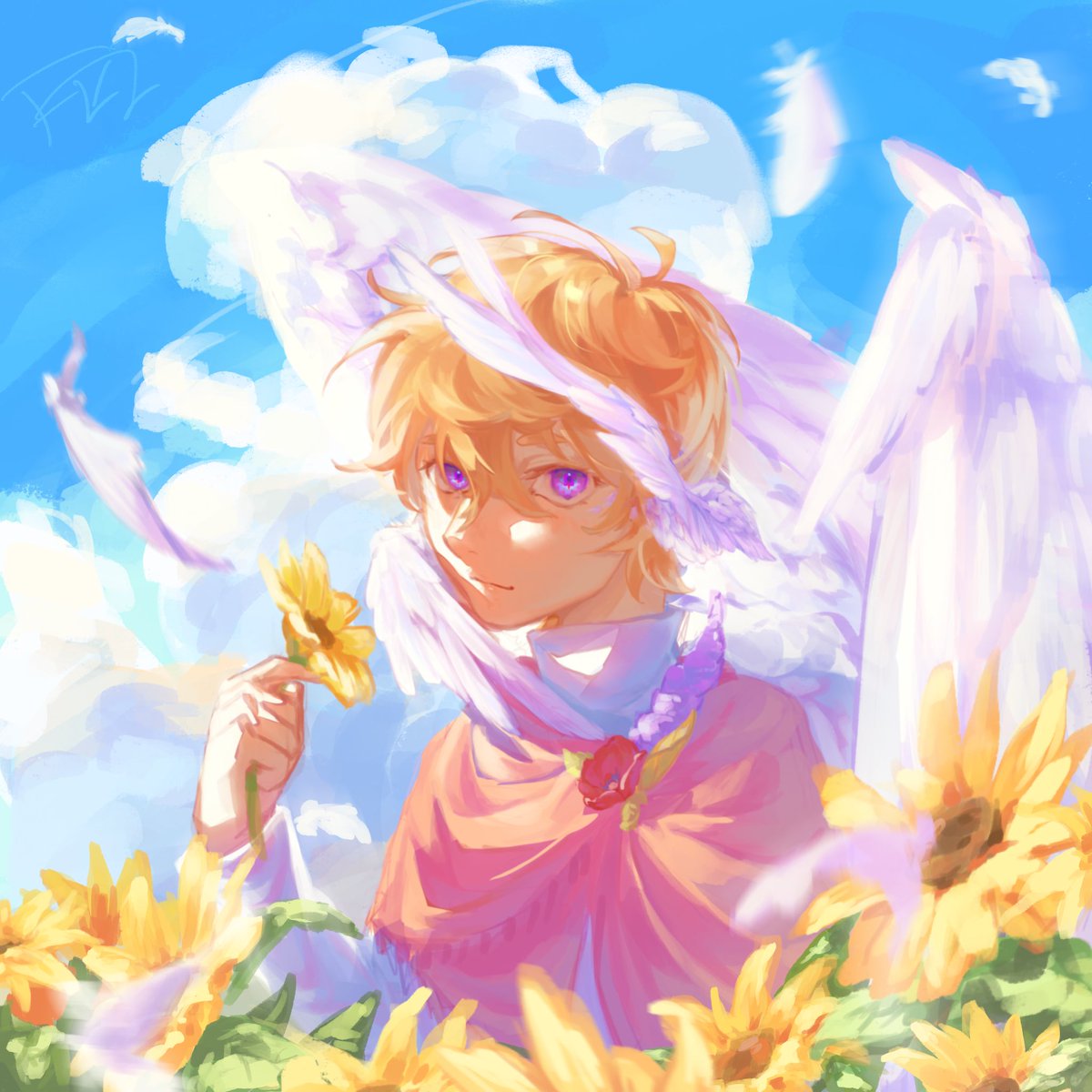 flyLz030's tweet photo. “The sun has finally found the sunflower that was ment for him”

This is like 3 months of procrastination when most of it was already done
#grianfanart #desertduo #traffictwt https://t.co/OcVSCQibym