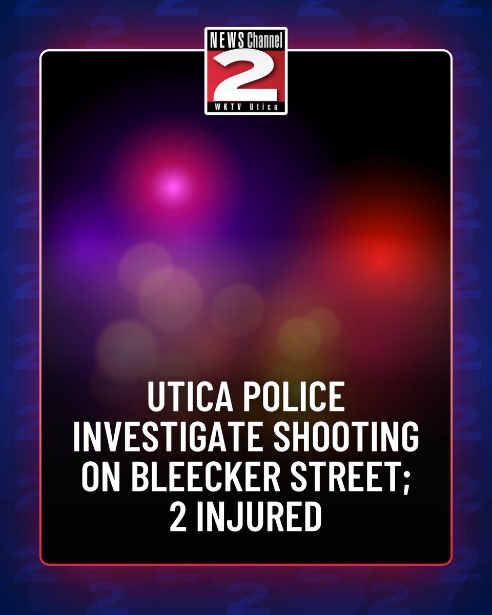 WKTV's tweet photo. Early Tuesday morning, the Utica Police Department responded to a ShotSpotter alert of multiple rounds being fired. LINK IN BIO. https://t.co/pL535qqEpR