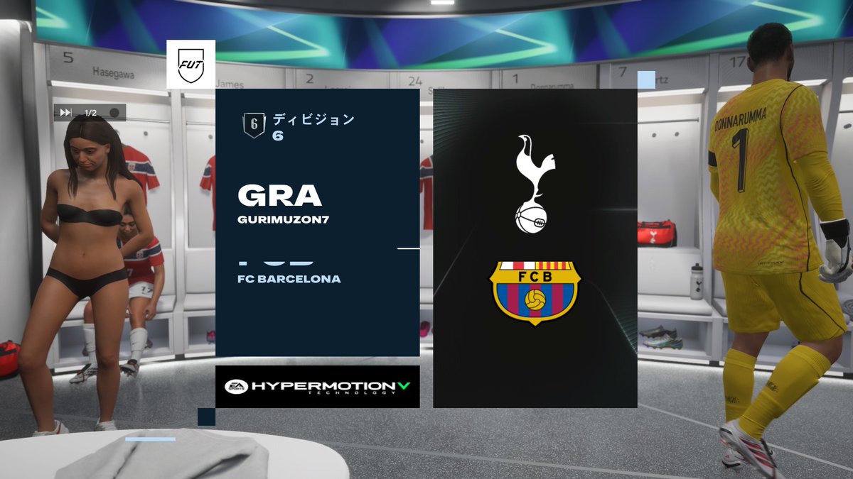 Gri_To_Gura's tweet photo. fc27のこのバグはあかんやろ😂
絶対映り込んだらあかん

#BARCELONA
#FC27 https://t.co/t6lTPHv5CB