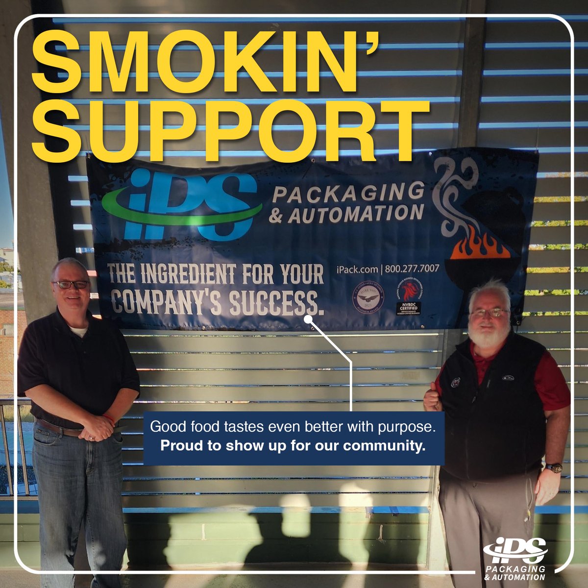 IPSpackaging's tweet photo. We’re glad to see our team getting out, getting involved, and supporting organizations making a difference in the communities we call home.

@projecthostgvl

#PackagingIsAwesome https://t.co/ikemalLRWX