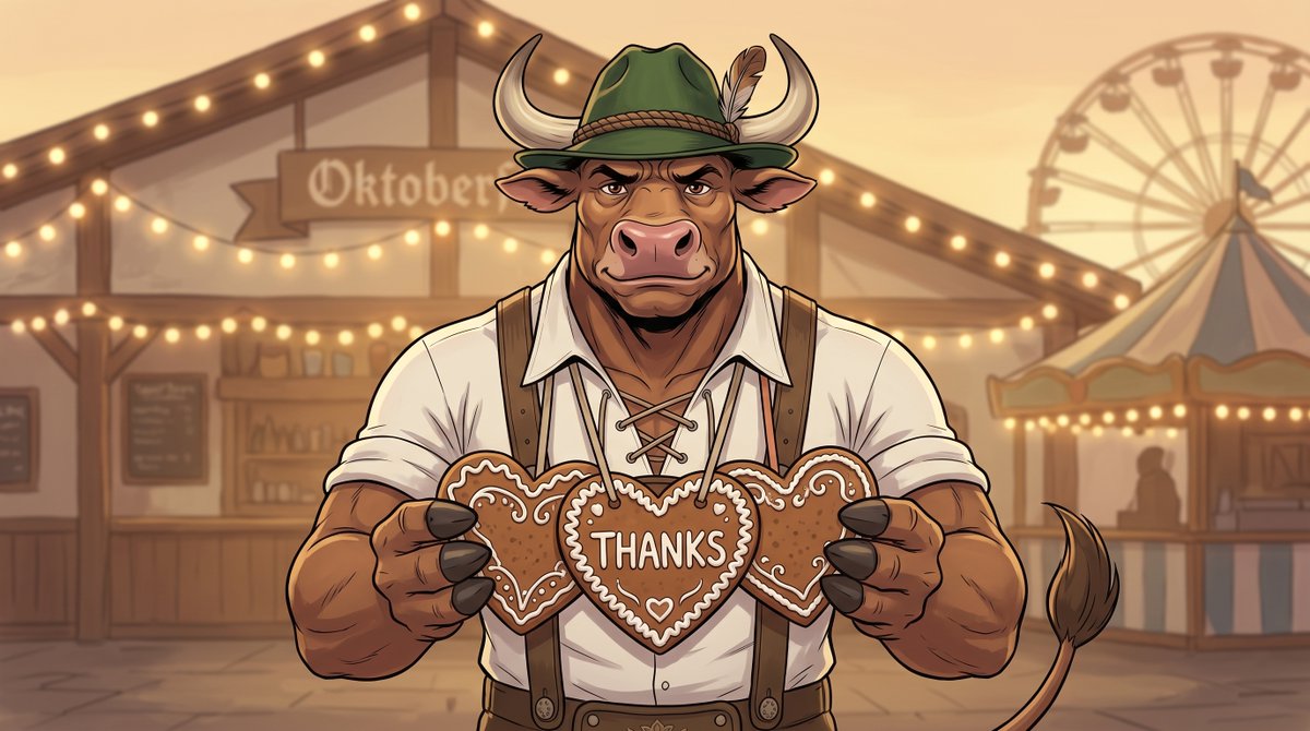 MyrixProtocol's tweet photo. 🏅 A big thank-you from the Bull 🐂

Some of you show up every single day – liking, reposting, commenting. I noticed. And that deserves an official thank-you.

Our first HERD MVPs:
👑 @Akusplenty
🥈 @kortextw
🥉 @owls0px07
4️⃣ @JeanKbuloso
5️⃣ @FeMi593772

How it works 👇 https://t.co/YW0fs91aOC
