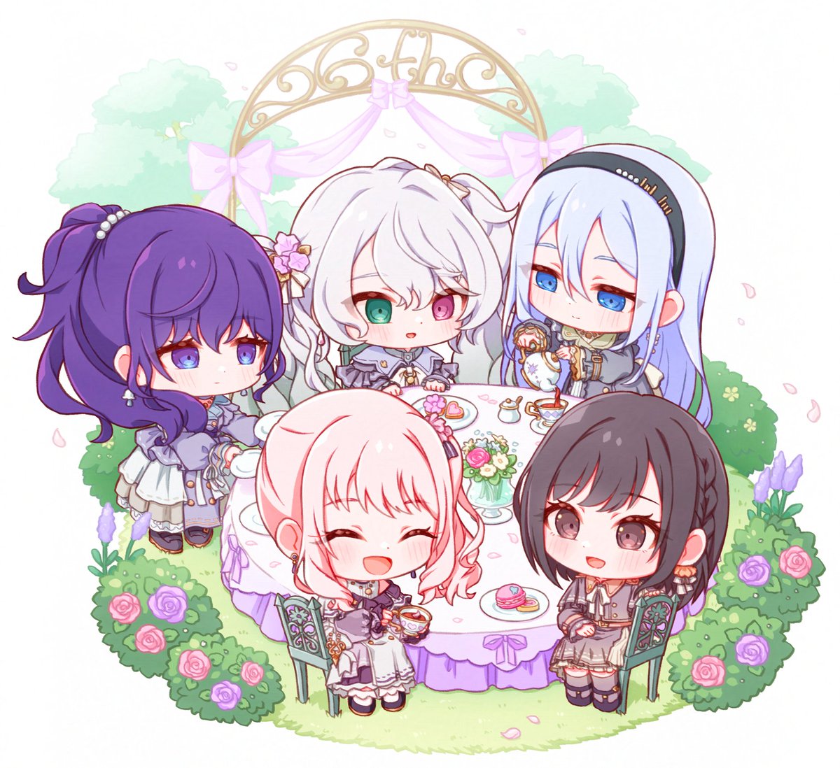 oyasumirakko's tweet photo. 6周年おめでとうございます💐☕️ https://t.co/HcnvvtMBcu