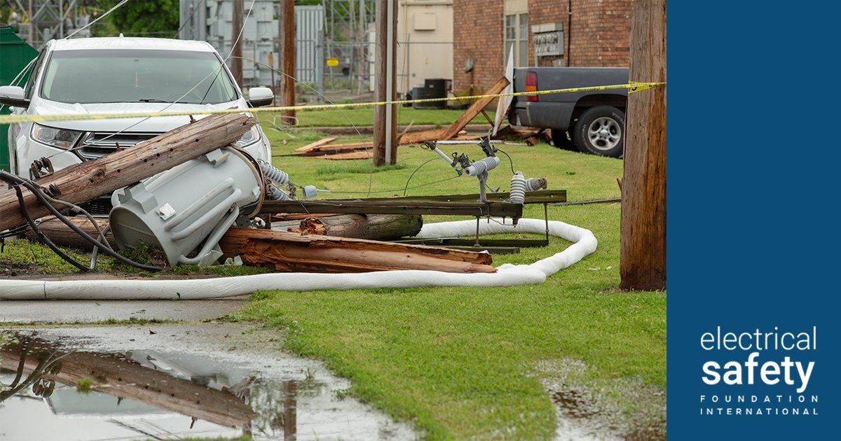 ESFIdotorg's tweet photo. Power outages can lead to more than just your lights going out. Forcing sensitive electronics to shut down unexpectedly can result in data loss or damage to electrical systems. When power returns, a surge can damage TVs, appliances, and more: https://t.co/8U0nbHC2yu https://t.co/uunBAbeKdw