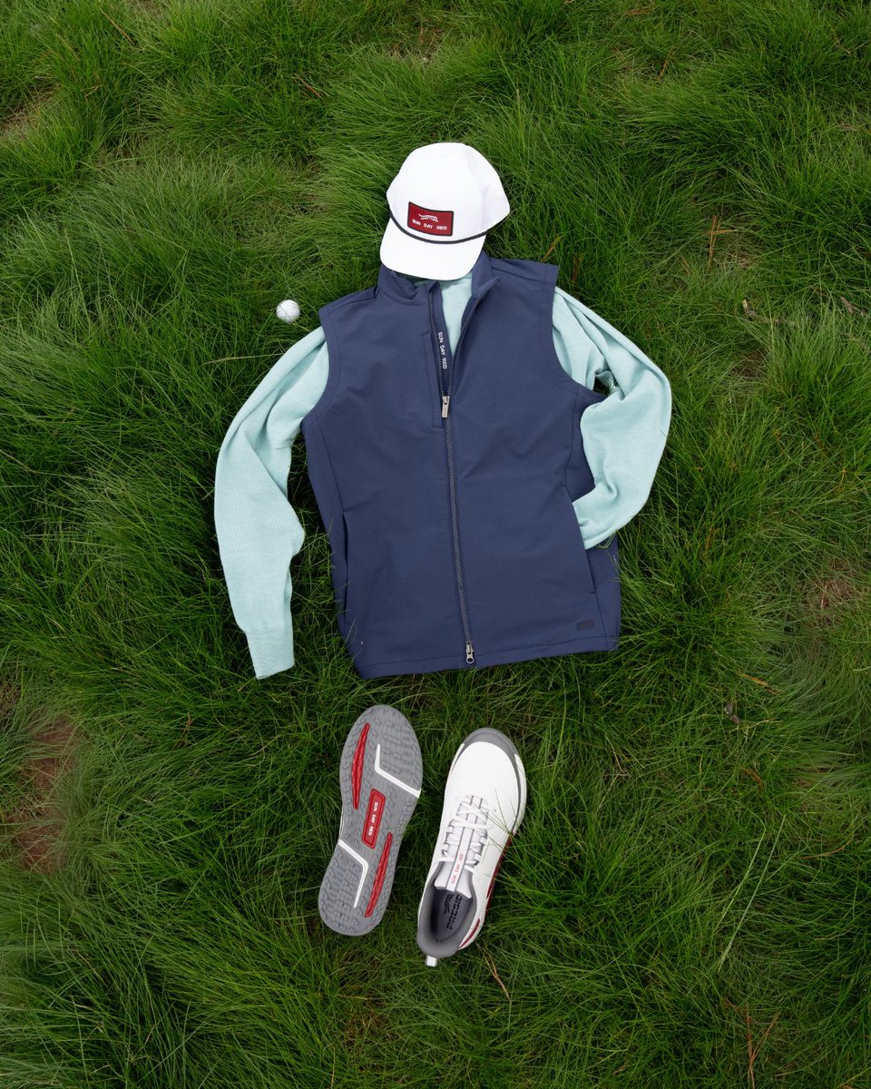 SunDayRed's tweet photo. Our fall layers are engineered to keep you comfortable and prepared for every condition on the course. Discover the collection built for your best game yet. #SunDayRed #FallGolf https://t.co/NdjwS9ssP2