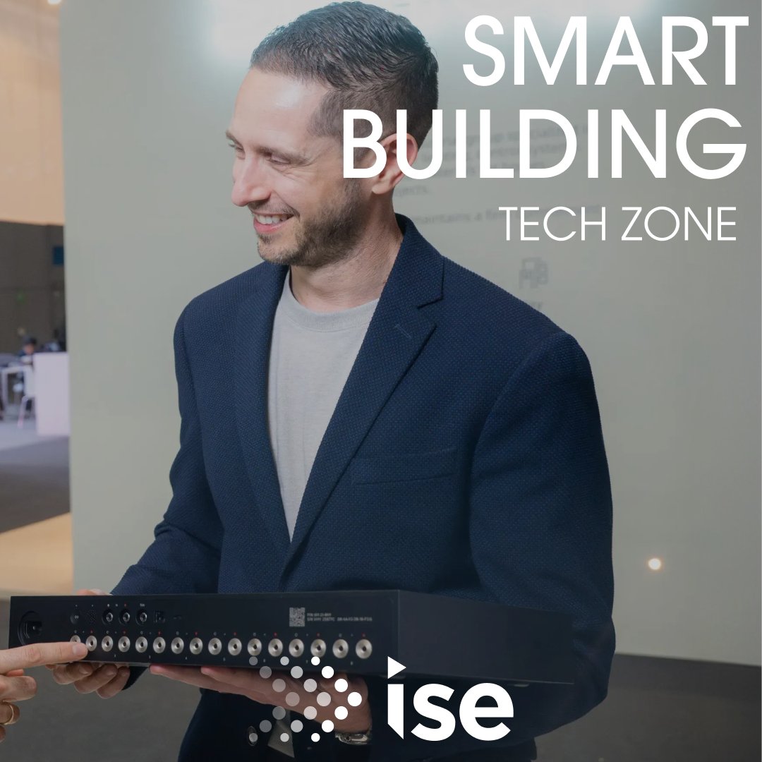 ISE_Show's tweet photo. Buildings are getting smarter. Inside the Smart Building Zone at #ISE2027
🛎️ Registration for ISE 2027 opens shortly – subscribe to our newsletter so you don’t miss the announcement:https://t.co/15Z61e9m0x
#ISE2027 #ISE #TechZone #SmartBuilding https://t.co/ICg4SmcUCd