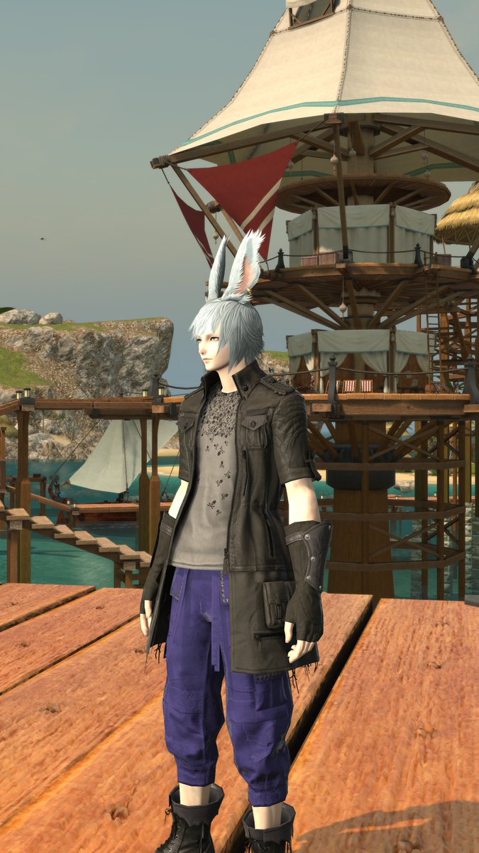 omi_030m's tweet photo. ノクト装備のおかげでKH3のリク風ミラプリいけてるのでは！？
#FF14 https://t.co/hPlN64pREX