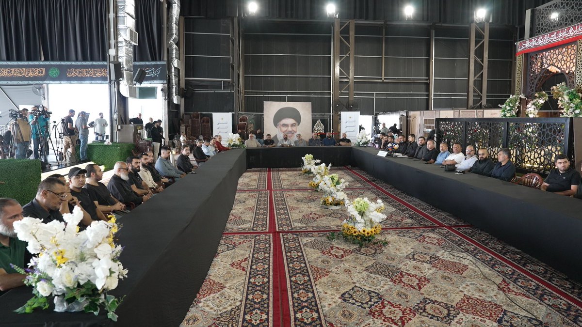 WAYouthUnion's tweet photo. 🔴 The Legacy of the Martyred Leader Hasan Nasrallah Continues to Inspire Resisting Nations!

🔻We commemorated the martyred leader Hasan Nasrallah by jointly organizing a event in Beirut as the organizations WAYU, Covenant Youth Union, and the Global Coalition for Resistance. https://t.co/0MLiX0U2VT