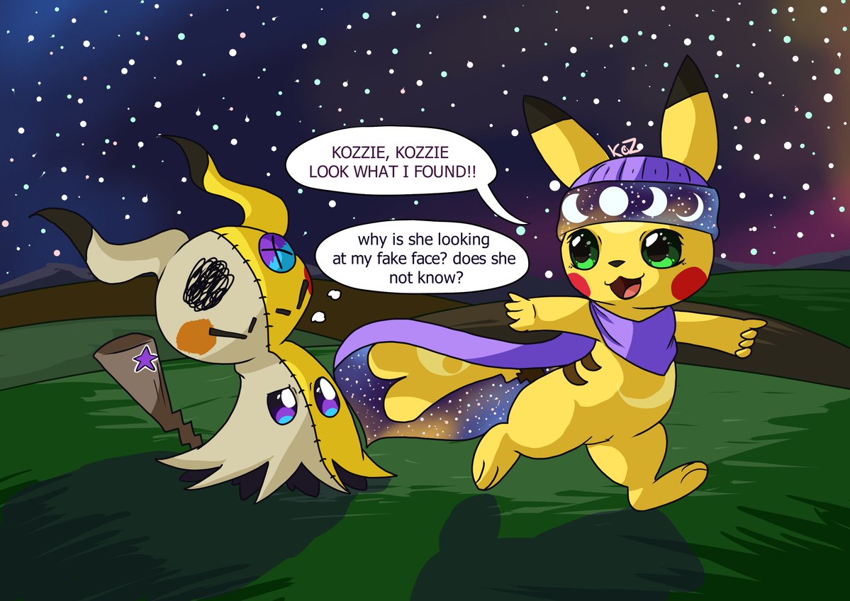 KOZZA2004's tweet photo. KOZZI, KOZZIE, LOOK!!
a follow up post will come out soon
My Kofi - https://t.co/p3Zf6KHzrx
#pokemon #pokemonart #pokemonfanart #art #fanart #pikachu #mimikyuart #pikachuart #mimikyuart https://t.co/qzkO41atd2