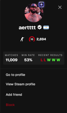 dudinhofps's tweet photo. 8 mil é fácil quero ver ser igual o @aert1csgo com 11 mil partidas e dominar todos os conhecimentos do jogo, deixo uma apresentação abaixo. https://t.co/iKOYI6pa6V