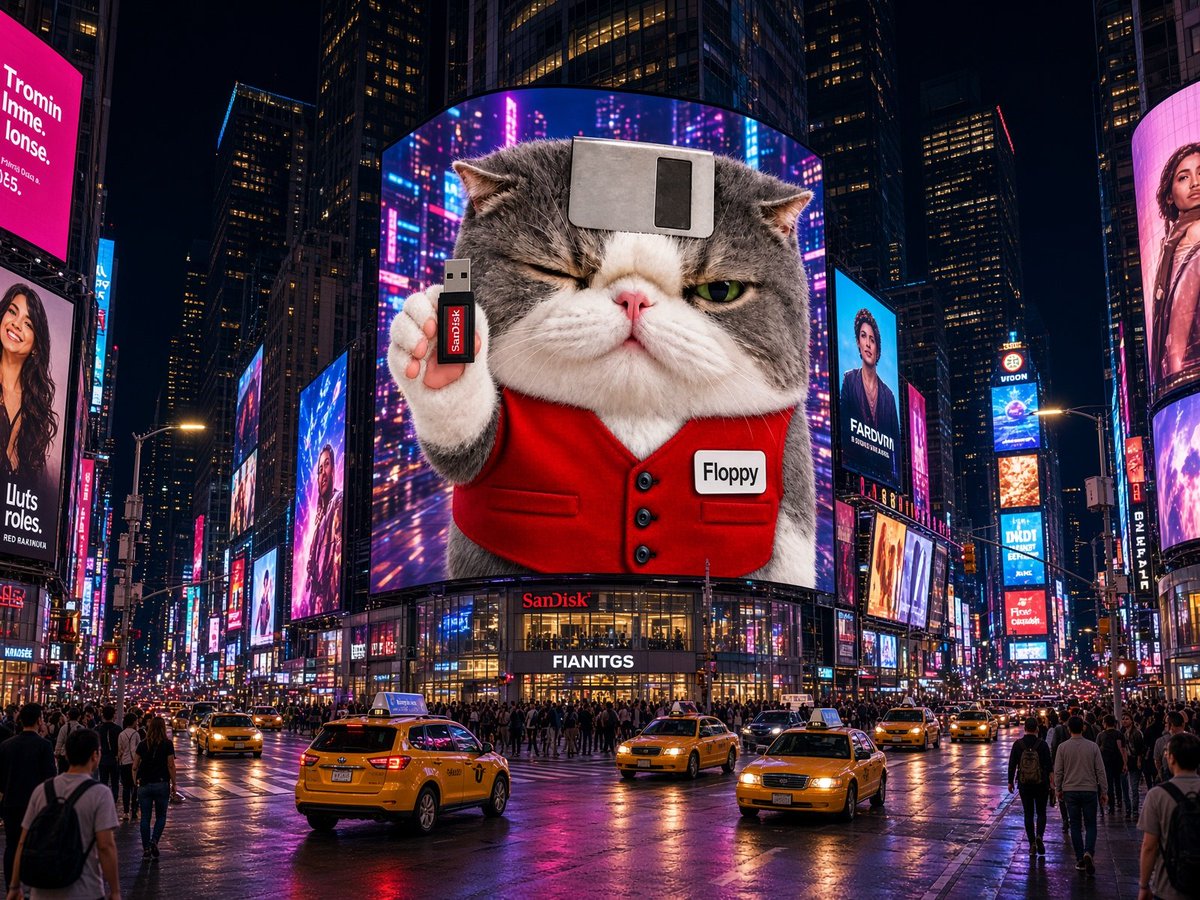 vicdelarge's tweet photo. @shivst3r @Ondo @OndoPerps Looks awesome
One day $FLOPPY will be in big screens. https://t.co/hR9RjYfGIC