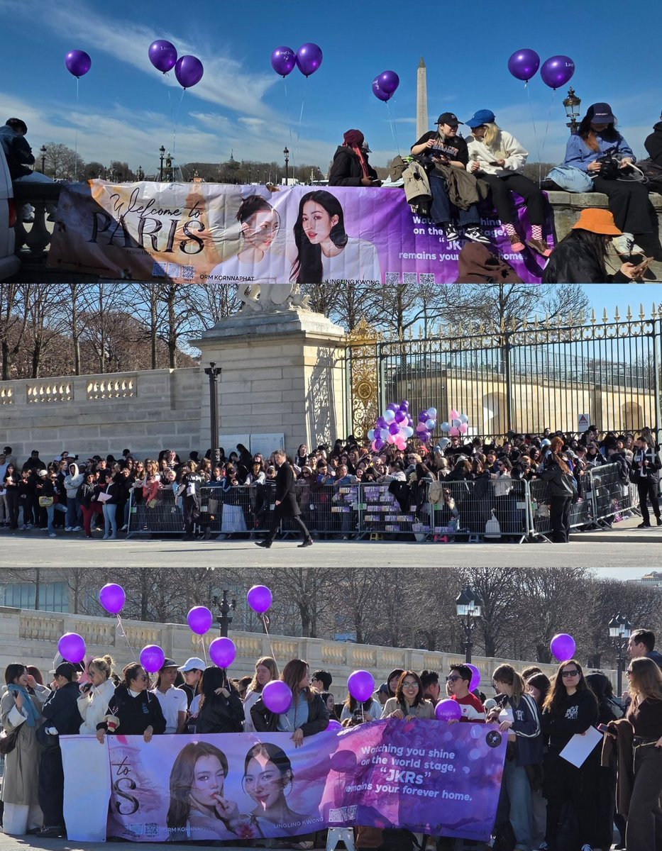 imurhome88's tweet photo. LingOrm fourth Paris Fashion Week together and the love only gets bigger every time 💜🩵🩷 So proud of how far they've come together 🇫🇷

Thank you to every fan who came together to welcome and support our girls. LingOrm are so loved 🤍

LINGORM BA DIOR AT PFW
#DiorSummer27xLingOrm
#LinglingKwong #OrmKornnaphat 
#LingOrm #Dior #DiorSummer27 #PFW