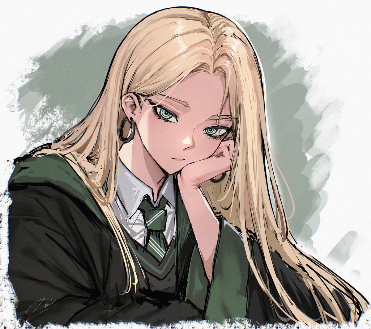 GrimOmega_'s tweet photo. twitter is nothing but Fem Draco Malfoy(malfoid) and I’ve done nothing but feed the beast by liking every post about her. Read a outline for a fanfic about malfoid and Harry’s relationship across the 7 years of hogwarts and it has the potential to be better than the OG books. https://t.co/f8kvNjWVvw