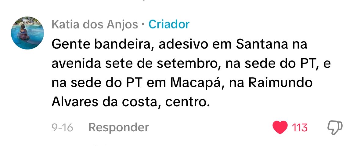 aprilkerev's tweet photo. @fckhug @estrela_ada eu fui em um aqui em santana, eles me deram broche e adesivo, tinha bandeira e tals mas não sei se estão dando ainda. Também vi isso aqui no tiktok https://t.co/zvr0jEnE77