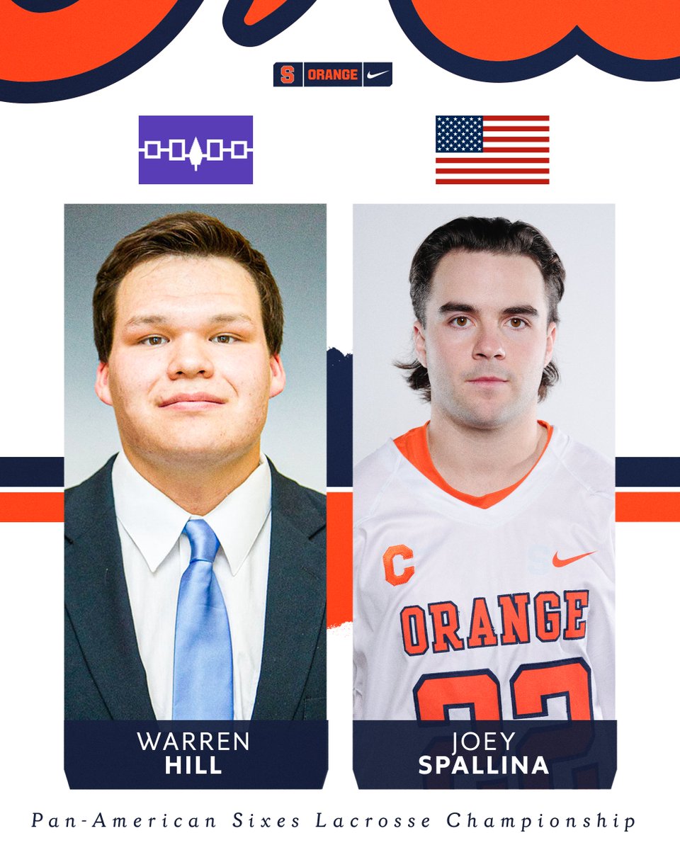 CuseMLAX's tweet photo. Pan-Am Sixes gets under way this afternoon in Oshawa!

Six former Orange will represent in the Championships this week, the first step towards the Olympic Summer Games in 2028!

#HHH x #LikeNoOther https://t.co/tnsHUpjdFr