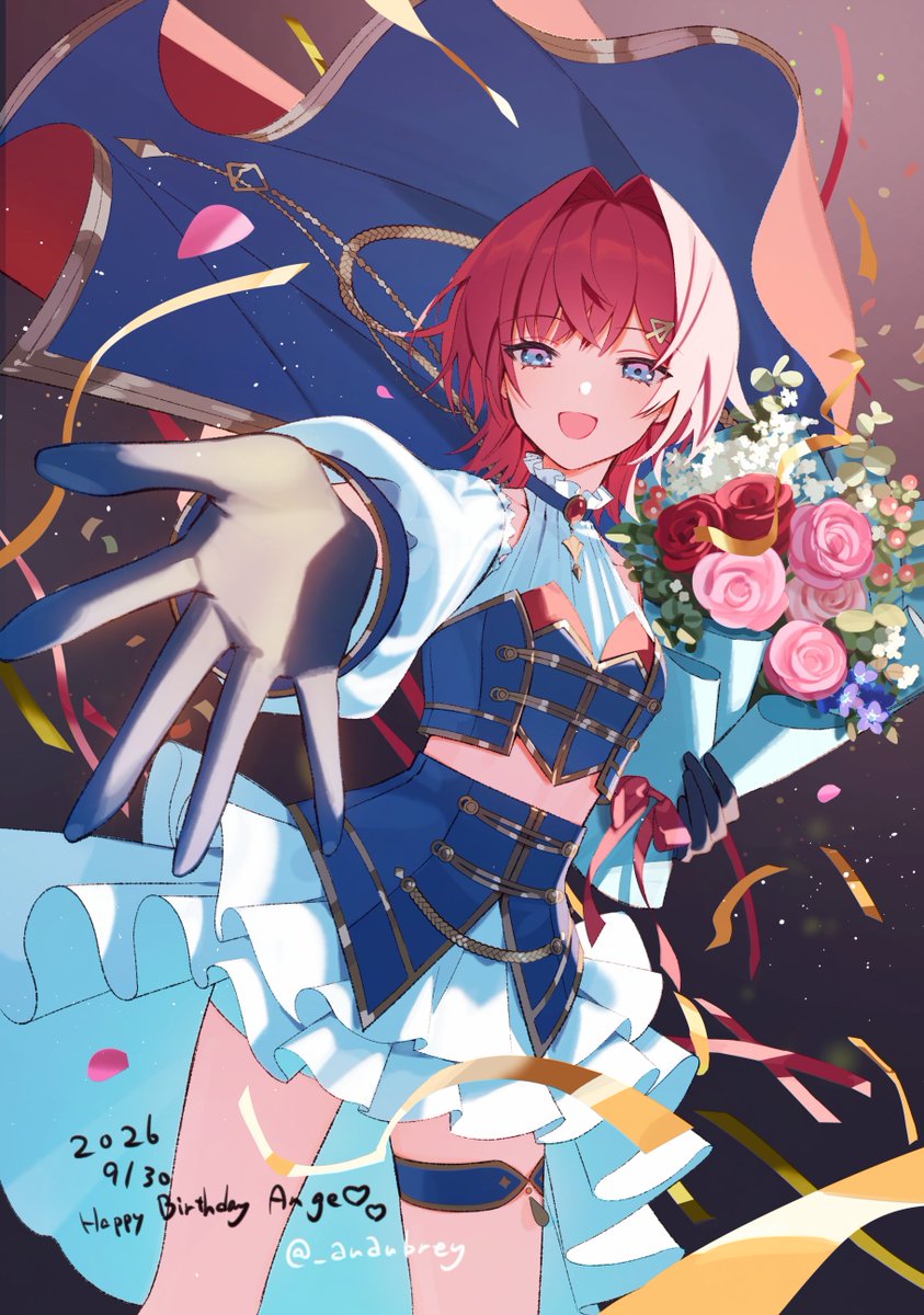 _auaubrey's tweet photo. アンちゃんお誕生日おめでとうーーーーー！！！！
#アンジュ爆誕 #絵ンジュ https://t.co/oPhEpsRPxe