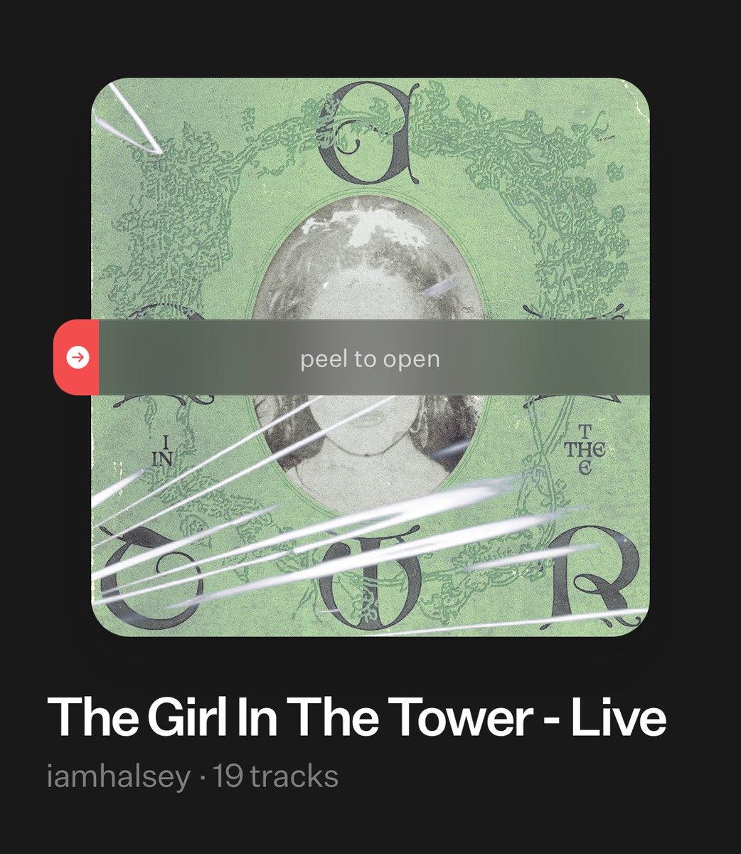 haIseylq's tweet photo. Halsey’s gift to the fans is The Girl In The Tower tracks to stream/download. https://t.co/mI1mHpMVi2