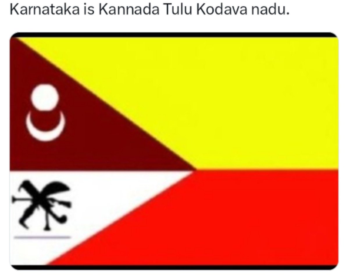 deve_gowda18's tweet photo. Those upset after Tulu's official status are mostly Kannada-Telugu mixed ethnicities from eastern Karnataka.

 They don't object when other language films dominate Bangalore, but they cry and howl over their own state's people.

 I strongly oppose this hypocrisy. https://t.co/AKNZfbP7yP