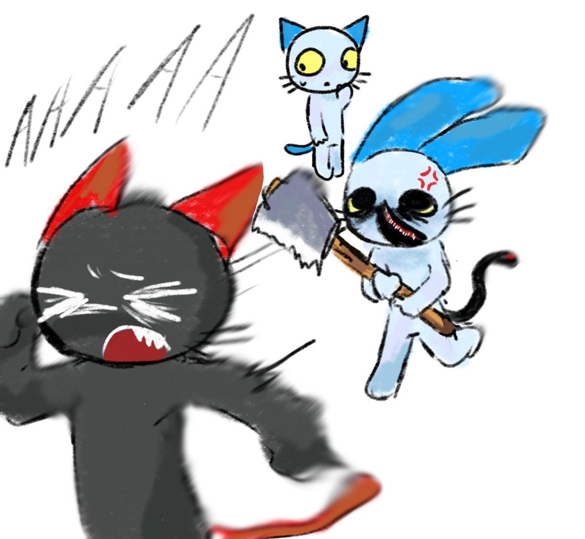 chikenthatbrian's tweet photo. AHHHHHHHHHHHHHHHHHHHHHHHHHHHHH

#Teachthecat https://t.co/s3Ue8CkUv2