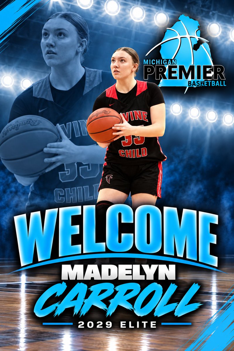 MIpremierbball's tweet photo. Welcome Madelyn Carroll!! https://t.co/A3YSa7jDeR