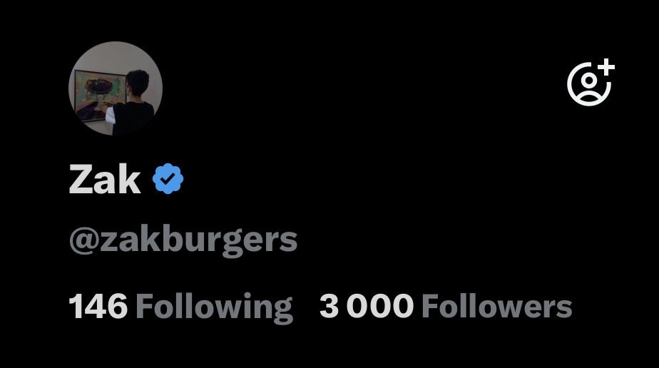 zakburgers's tweet photo. 3k followers 🧏🏻‍♂️

I went from 0 to 6 fig/month just from posting on X

Would've never believed it if someone told me this 2 years ago

It genuinely changed my life, I met so many people who became my close friends and helped me grow

Post , connect and be yourself https://t.co/MTkpXR3Exp