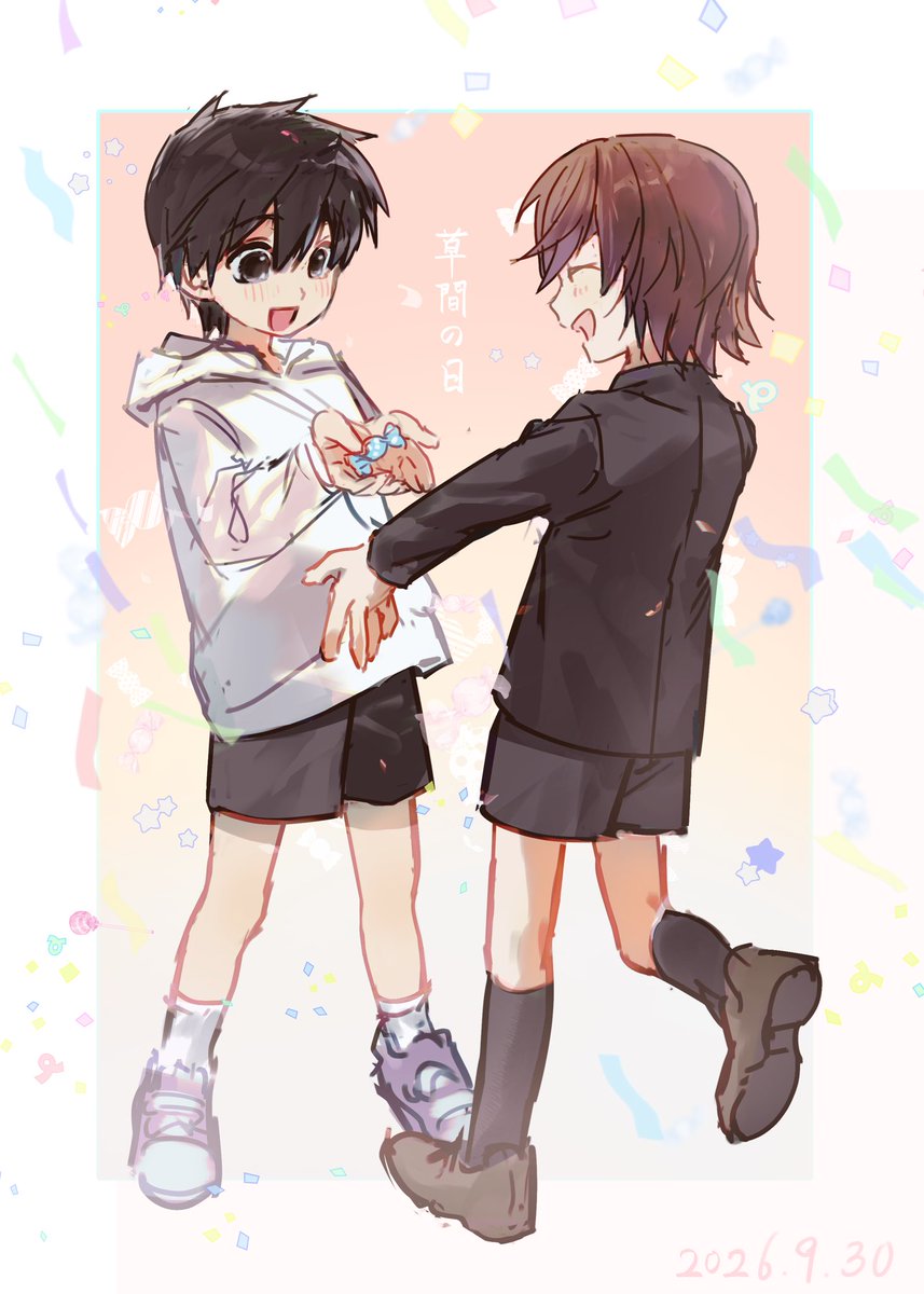 ksr__rkgk's tweet photo. #草間の日2026
#9月は毎日がのわヒロ記念日 
おめでとう~~🍬🍬 https://t.co/kW3PgUnthM