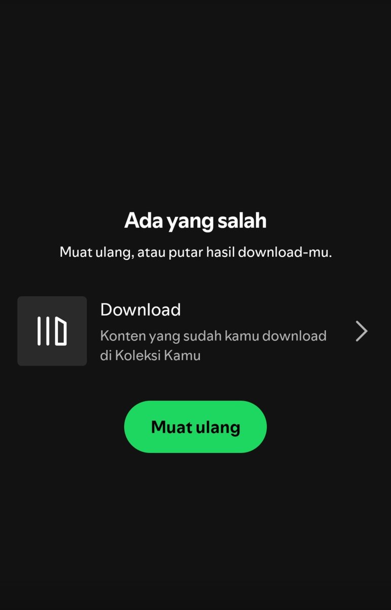 domain_32's tweet photo. eh ini kenapa dah Spotify 
beteeee https://t.co/nG26TTrGYw