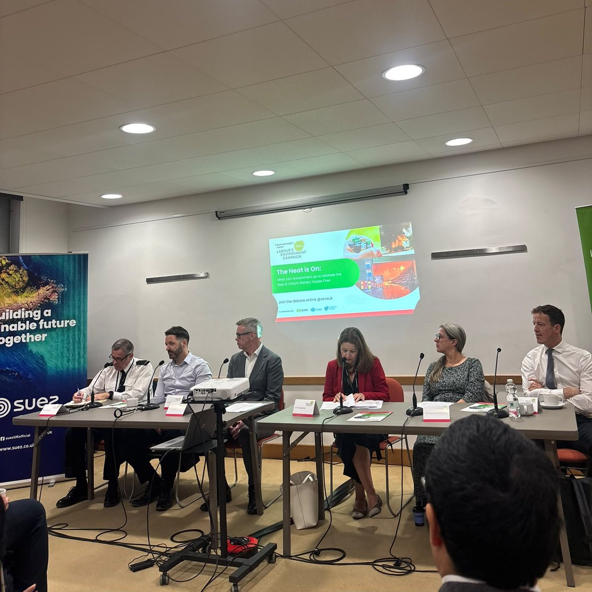 ElecSafetyFirst's tweet photo. A productive day at @LabourParty Conference yesterday. Our Policy &amp; Public Affairs Director, Wayne Mackay joined SERA and @alistrathern MP to discuss tackling battery waste fires, stopping unsafe products entering the market and holding online marketplaces accountable. https://t.co/v8xfAClPPK