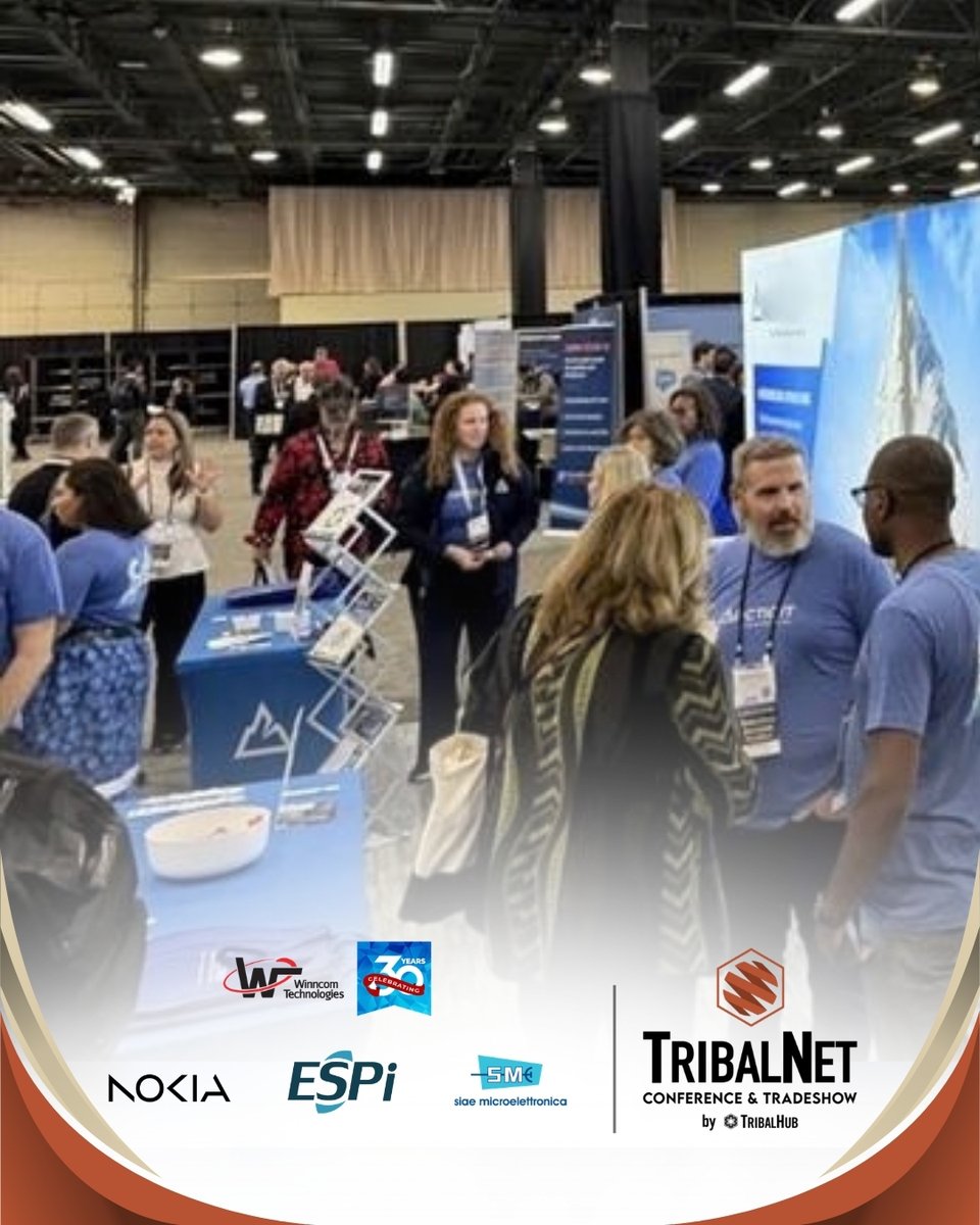 WinncomTech's tweet photo. Great to be part of the TribalNet Conference &amp; Tradeshow!  
We connected with industry professionals and showcased Winncom Technologies’ portfolio alongside @nokia, #ESPI, and #SIAEMicroelettronica.  
Thanks to everyone who stopped by! 📡
#TribalNet #WinncomTechnologies https://t.co/dr3Mv5nho6
