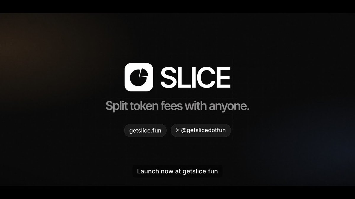 getslicedotfun's tweet photo. New SLICE update drops in the next few hours.

We are putting the finishing touches on it now. Stay close.

And the one after that: launching on @ponsdotfamily  is coming to $SLICE. Same split, same fees paid out in SOL, one more launchpad.

https://t.co/K81IG36VhV