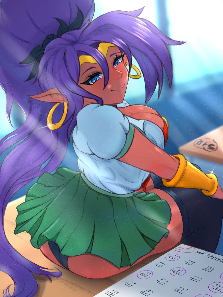 TeWaarTs's tweet photo. Just gonna share my favorite shantae drawings over the past few months! https://t.co/eEWpN9XK7W