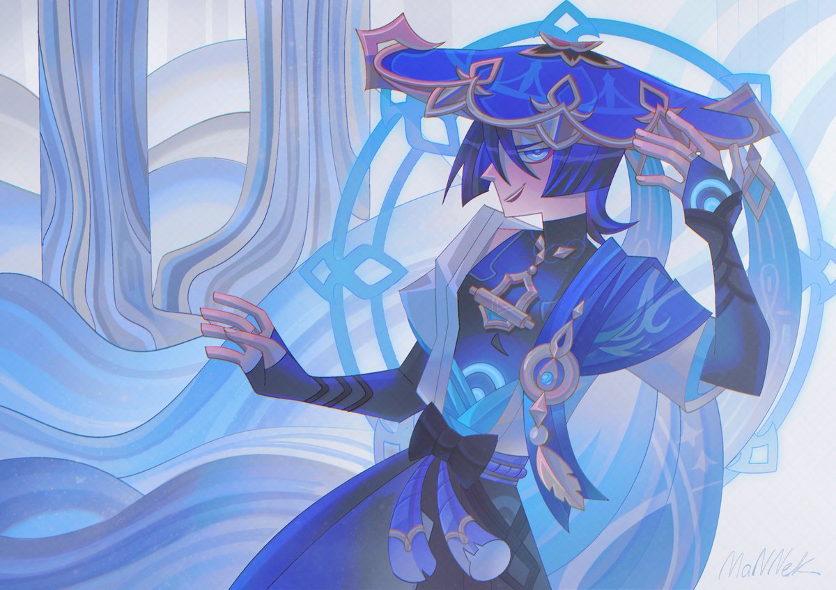 mannekartist's tweet photo. Looking good, as always. 

#drawing #genshinimpact #wanderer #scaramouche https://t.co/EUhfmMKrSj