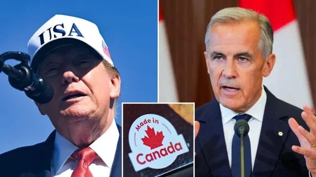 NodeNewsNow's tweet photo. 🚨 JUST IN: The Trump administration has imposed a ban on nearly $1 billion worth of Canadian imports, including alcohol, dairy products and motorcycles. https://t.co/iyOP3Qkc5n