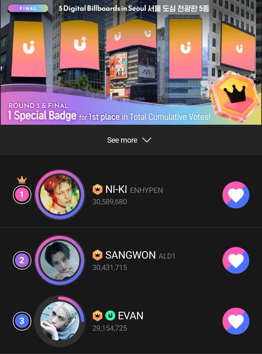 EvanVoting's tweet photo. [🗳] UPICK: SEPTEMBER SPECIAL PICK

Special Pick final round ends TODAY at 3:00 PM KST‼️ Please be ready and join our mass voting later from 2:30 to 3:00 PM KST. We still have time, please continue collecting jams on multiple accounts. 

⏰️: MASS VOTING- 2:30 - 3:00 PM KST

🎯: Rank #1
🗓 June 30, 3:00 PM KST
🗳: https://t.co/sYiQKSkU2s
🎁: 5 Digital Billboards in Seoul

#EVAN #에반 @h_evva_n @evan_officialJP