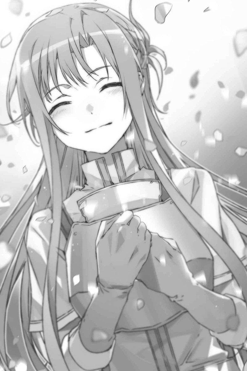 DualBladesSkill's tweet photo. Today is 30th September in Japan 

Happy Birthday to the Lightning Flash, Creation Goddess Stacia, Star Queen &amp; Kirito-sensei's beautiful wife

Asuna Yuuki 🥳🎂✨️🎈🎉🎊🎁🤍⚡️🗡

(Today is also the day her man Kirito gave her a sugar maple seedling as a gift too. Goated man 🖤) https://t.co/MM9gyQcezI
