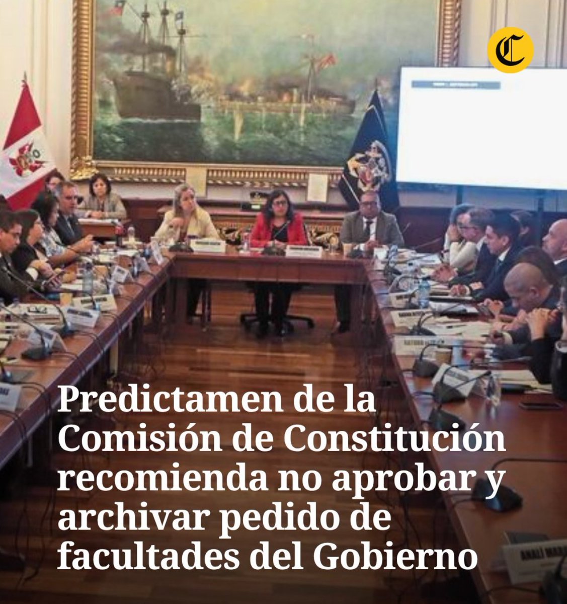 delurens's tweet photo. Miren si no son necios éstos ZDM, comisión de constitución recomienda archivar pedido de facultades al gobierno.
#DisolverDiputados https://t.co/y96q3IvGIU