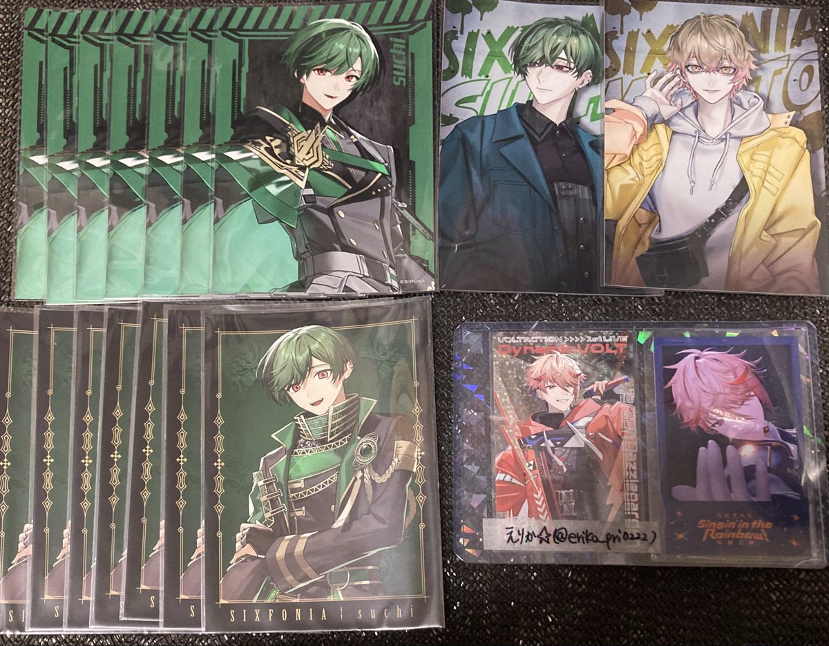 erika_pri0222's tweet photo. 【譲渡 交換】シクフォニ　ブロマイド　チェキ　トレカ

譲→画像1 〜3

求→画像4に記載の価格＋送料

グッズ整理の為お譲り先を探しています
ブロマイドは全てL判です　
まとめてお取引頂けると嬉しいです
指定銀行への入金確認後の発送となります

#シクフォニグッズ交換
#シクフォニグッズ譲渡 https://t.co/1bPllfdsEE