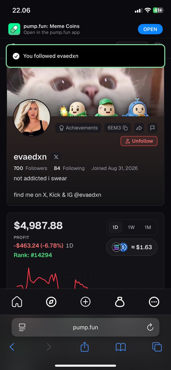 cegiluv's tweet photo. @garnachoszn17 @evaedxn Followed @evaedxn Proof + addy below.

DXBHAgy8KBnQajsj2y4hwsp5EDXyhGo8bjmr6Cuhtc96 https://t.co/JLj9fKwSsy