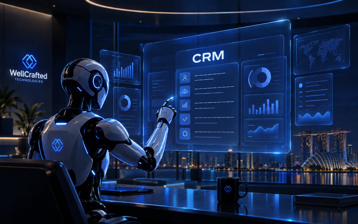 WellcraftedTech's tweet photo. A business asked us to add an AI summary to their CRM dashboard. 🤖

While mapping the workflow, we realised the team wouldn't open it to read summaries. They'd open it to take action. ⚡

So we moved AI into the workflow. 🔄

Thinking about AI? Start with the problem. 🎯
#Kyvo https://t.co/ltxaQ55IZn