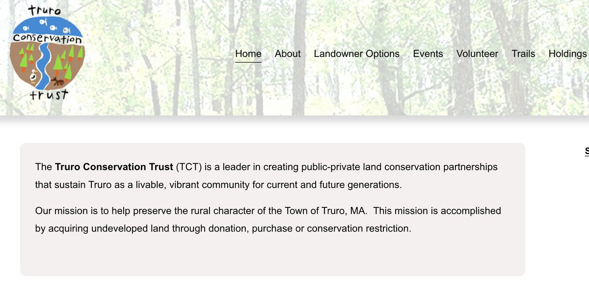 PDRennert's tweet photo. Act Local, Think Global. The Truro Conservation Trust is focused on land protection in the face of the relentless development pressure facing the outer Cape.  https://t.co/sLHYzh1RRY https://t.co/oxxUbZO3no