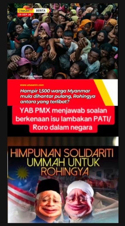 RahmanMantpjtx's tweet photo. @Nazril_Iznil Dan Lepas Ini Giliran Pelarian Rohingya Pula...Semakin Semak Kepala Rakyat Malaysia.🤔😩
# Hasil Peninggalan Kerajaan Terdahulu....KP Pula Yang Kena Menjawap...✍️🤲🤔🫰🫰🤕 https://t.co/N027YOqTFo