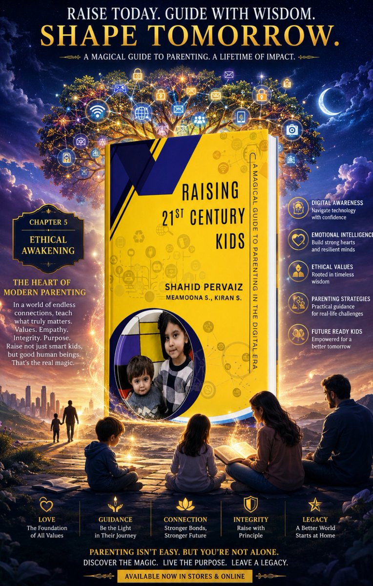 venture2victory's tweet photo. Hello 🥰 #AUTHORS, #READERS & #BOOKLOVERS! 📚💫
🌟 It’s #ProudSelfPromoTuesday! 🎉
Celebrate books that inspire, empower & transform lives. ❤️📖
🔗 https://t.co/eirbxkpItX
🌟 RAISING 21ST CENTURY KIDS 🌟
✨ A Magical Guide to Parenting in the Digital Era ✨
🌱 Practical modern parenting wisdom
🧠 Help children thrive in the digital age
💖 Build confidence, resilience & responsibility
📱 Turn technology into an opportunity
🏆 Champions are raised at home first!
🎁 YOUR FREE GIFT IS WAITING! 🎁
📚 Parents • Educators • Grandparents • Readers
Discover powerful insights and practical tools for raising happier, smarter & stronger children.
💫 One book. One family. One generation. A brighter future. 💫
#ProudSelfPromoFriday #FreeGift #FreeBook #Raising21stCenturyKids #Parenting #ParentingBooks #ParentingTips #ModernParenting #PositiveParenting #DigitalParenting #ConsciousParenting #MindfulParenting #RaisingKids #ChildDevelopment #ParentingHacks #Parents #Moms #Dads #Family #Education #Teachers #Books #BookLovers #MustRead #ReadersCommunity #Authors #BookRecommendations #WritersLift #AllAuthors #AllWriters #BookPromo #Readers #ReadingCommunity #SelfHelpBooks #InspirationalBooks #FamilyLife #FutureGeneration #ParentingJourney #RaiseLeaders