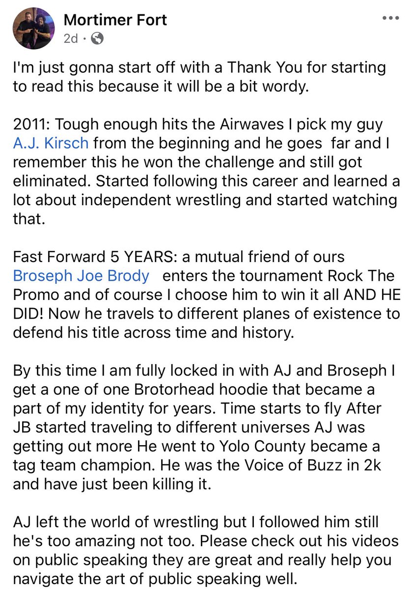 AJKirsch's tweet photo. Having fans is cool.

Having fans that have stuck with you throughout your journey is the coolest 🙏

In a @BananaBall_ season that has been non-stop highlights, @TheMoShindig made a core memory for me.

Thank you for reminding me how lucky I am to have fans like you.

🤜💥❤️💥🤛 https://t.co/igqzXDj63C