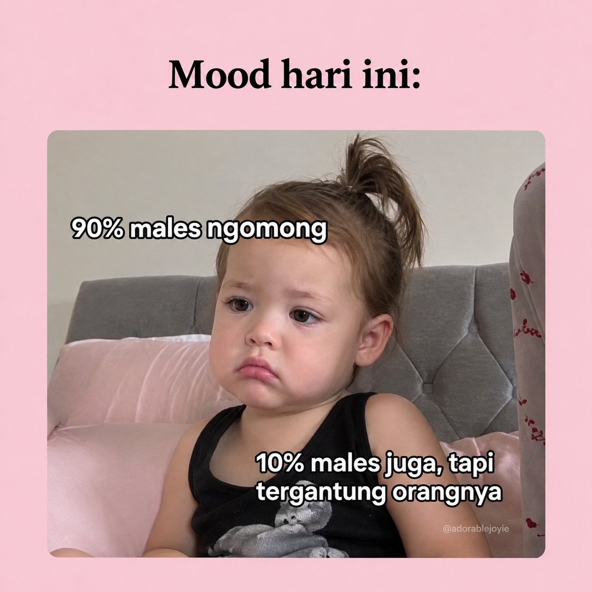 adorablejoyie's tweet photo. Yaampun capek☺️ https://t.co/1uR42SgD8l